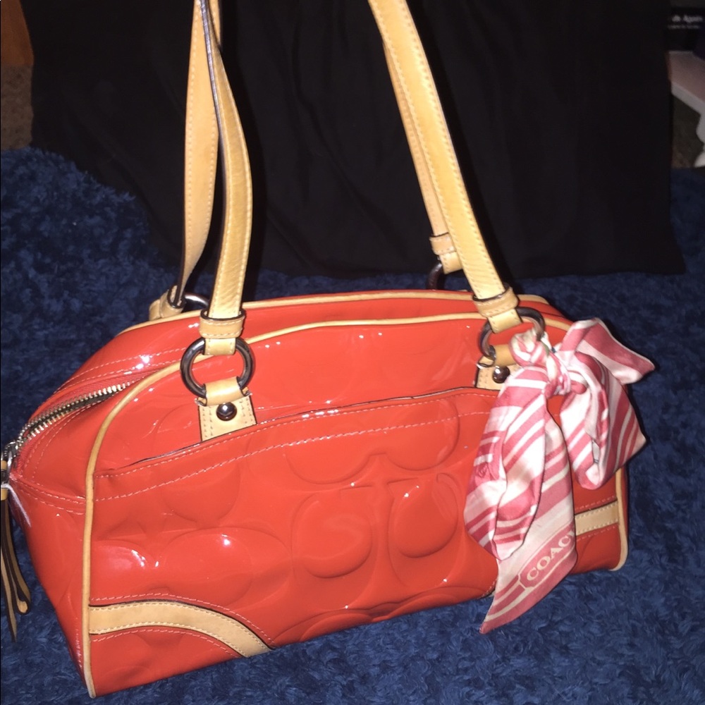 authentic coach purse